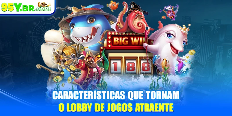 Características que tornam o lobby de jogos do 95Y atrativo
