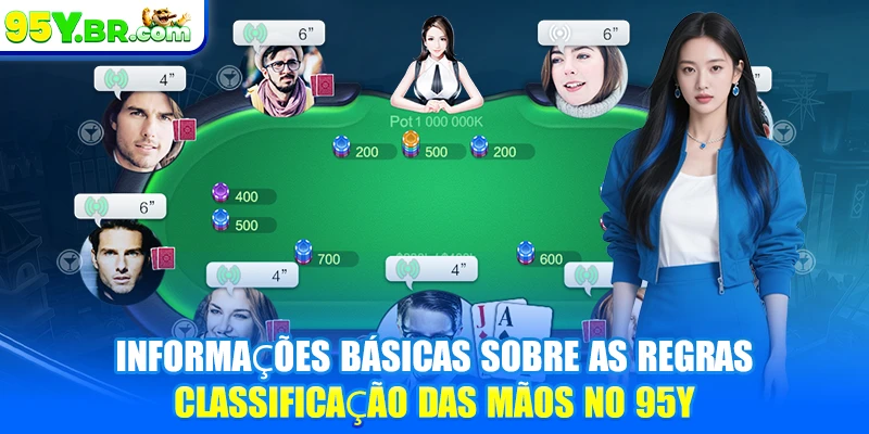 Informações básicas sobre as regras classificação das mãos no 95Y