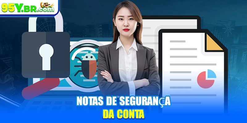 Notas de segurança da conta