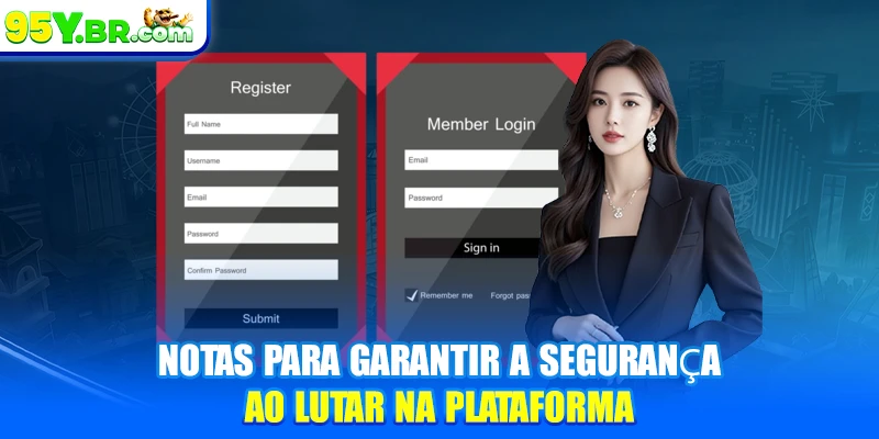 Notas para garantir a segurança ao lutar na plataforma